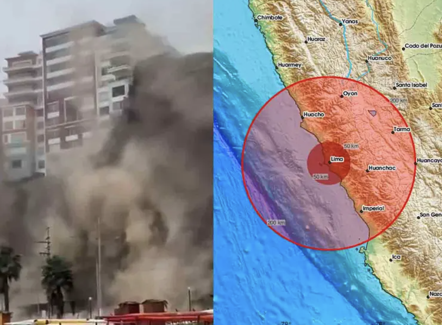 FUERTE SISMO DE MAGNITUD 6,1 SACUDE EL CALLAO Y LIMA SIN DEJAR VÍCTIMAS